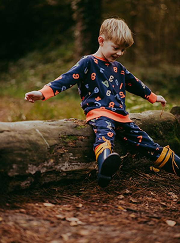 LILLY + SID GOTS Numbers Joggers 2-3 Years